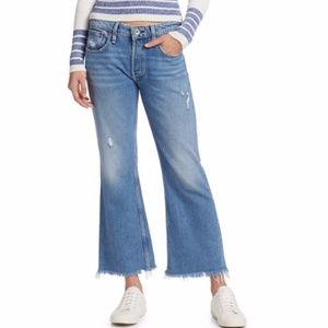 Rag & Bone Rosa Mid-Rise Crop Flare Jeans - NWT!